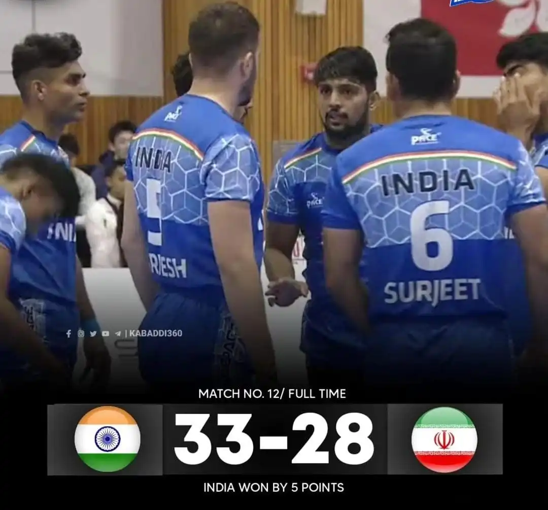 Asian Kabaddi Championship 2023: India Vs Iran