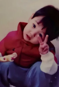 Jungkook as child