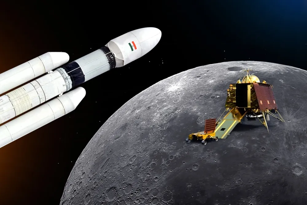 India's lunar mission 3 on moon