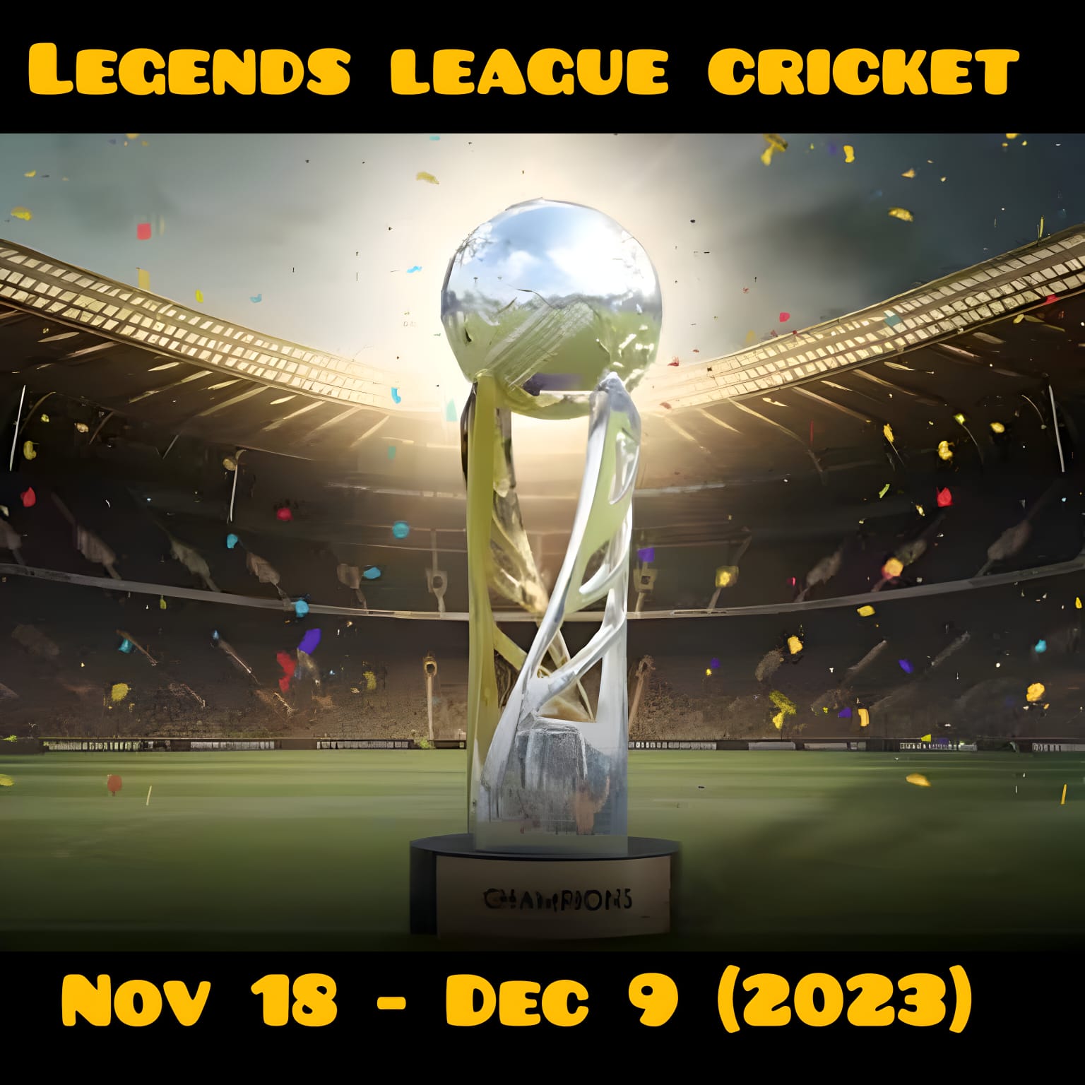 Legends League Cricket 2023: Live, Schedule, Squads